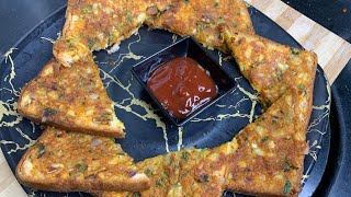 simple snacks recipe with bread 🍞🤤 SaraswathiDairies [upl. by Pantheas]