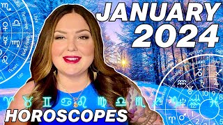 January 2024 Horoscopes  All 12 Signs [upl. by Tiffy]