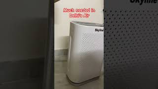 Air purifier Review Skyline airpurifier delhipollution airpollution skyline purifier [upl. by Avram23]