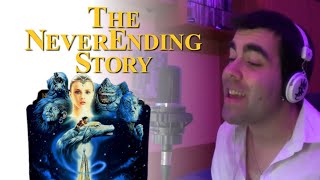 The Never Ending Story  Limahl La Historia Interminable  Cover DAVID VARAS [upl. by Aihtnis]