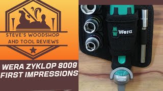 Wera Zyklop 8009 pocket set First impressions  Its AWESOME [upl. by Palila716]