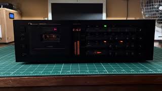 Nakamichi Dragon Recording DEMO Type 2 Tape Dolby Off [upl. by Adnilemre]