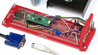 PicoMiteVGA Raspberry Pi Pico BoottoBASIC Microcomputer [upl. by Ahsiaa]