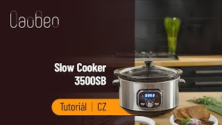 Lauben  Slow Cooker 3500SB  Tutoriál  CZ [upl. by Perpetua]