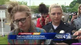 IUP student 2 women in custody after double fatal shooting in Indiana Borough [upl. by Petra]