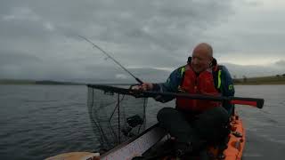 fishing Derwent reservoir pike kayak comp [upl. by Ierdna]