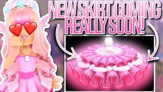 THIS SKIRT IS GETTING A REWORK IN A COUPLE WEEKS ROBLOX Royale High New Items Tea Spill [upl. by Jdavie]