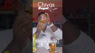 Chivas Regal Whisky Review in Tamil  Chivas Regal Taste Review  Chivas Regal Shorts chivas [upl. by Gaudette]