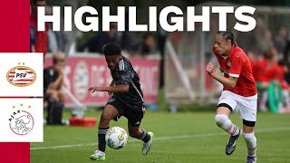 Wie wordt er kampioen 🏆  Highlights PSV O14  Ajax O14 [upl. by Nedia]