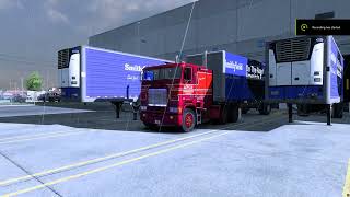 American Truck Simulator V150  Freightliner FLB  Norfolk NB to Scottsbluff NB  4K UHD [upl. by Yance]