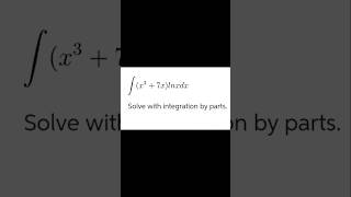 maths  Integration by parts  Integration  Calculus basicmathssolutions510 [upl. by Adlin]