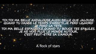 Kendji  Andalouse  Lyrics Vidéo [upl. by Nahgam]