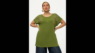 quotElegant and Comfortable Olive Floral Knitted Shirt Reviewquot [upl. by Torie]