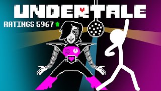 Mettaton EX Boss Fight  Undertale Pacifist Run [upl. by Asemaj]