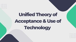 Unified Theory of Acceptance and Use of Technology UTAUT in Hindi [upl. by Lemuelah]