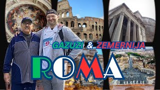 Qumili  Gazuzi amp Zemernija ne ROMA Historia e Romes nga Gazuzi Humor Shqip 2024 [upl. by Ashlie]