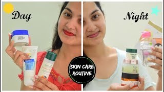 Day and Night Skincare Routine  Indian skin care [upl. by Nonna800]