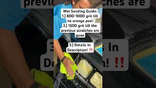 Wet Sanding Guide GT500 Edition [upl. by Ralina]