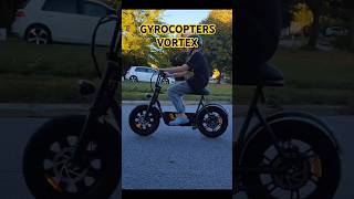 Gyrocopters Vortex electric mini bike 1st ride ebike escooter scooter gyrocopters imgadgets [upl. by Wexler345]