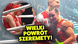 JULIA SZEREMETA ZMIAŻDŻYŁA NIEMKĘ W WIELKIM POWROCIE PO IGRZYSKACH NA GALI SUZUKI BOXING NIGHT [upl. by Eittam805]