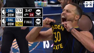 Steph Curry Scores Warriors Final 12 Points in WILD Ending vs Mavs [upl. by Solim]