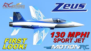 NEW FREEWING ZEUS 90MM 130MPH Sport Jet  FIRST LOOK [upl. by Sidnak]