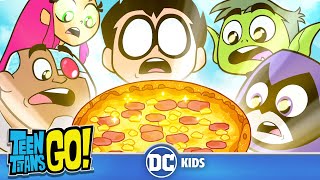 PIZZA PIZZA PIZZA 🍕  Teen Titans Go  dckids [upl. by Atinniuq]