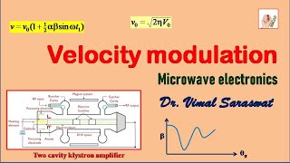 Velocity modulation  L16  Microwave electronics [upl. by Goltz]