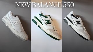 EVERYTHING YOU NEED TO KNOW ABOUT THE NEW BALANCE 550  SIZING COMFORT  BEST EVERYDAY SHOE [upl. by Henrietta]