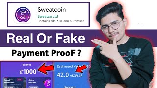 Sweatcoin app se paise kaise kamaye  Sweatcoin App Real Or Fake [upl. by Rudd]