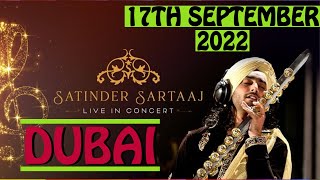 Satinder Sartaaj live performance in Dubai  Satinder Sartaj concert 2022 [upl. by Viviana]