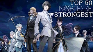 Top 50 Strongest Noblesse Characters [upl. by Dlareme262]