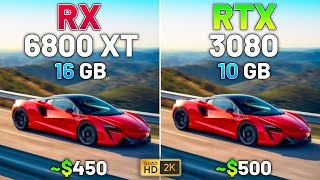 RX 6800 XT vs RTX 3080  Test in 20 Games in 2024 [upl. by Roz608]