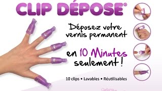 Mode demploi Clip Dépose Vernis permanent [upl. by Kellina]