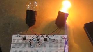 High Voltage FlipFlop Circuit using SCR and Low Voltage Components [upl. by Frederik]