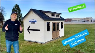 Shed Tour With Open Dormer [upl. by Ever40]