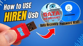 How to Use HIREN Bootable USB Data Recovery amp Password Reset 2024 [upl. by Ahselet]