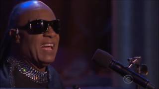 Stevie Wonder quotYou are Sunshinequot quotRibbon skyquot quotOverjoyedquot Grammy 2015 [upl. by Karp902]