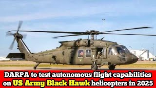 In 2025 APA will test autonomous flight capabilities on a US Army Black Hawk helicopter [upl. by Ailahtan]