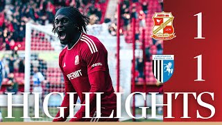 Extended Highlights Swindon Town vs Gillingham [upl. by Tavia192]