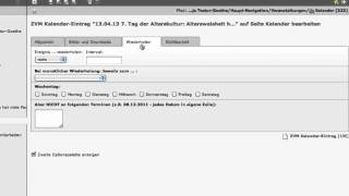 Typo3 Tutorial · Verwenden des Kalenders [upl. by Moriarty708]