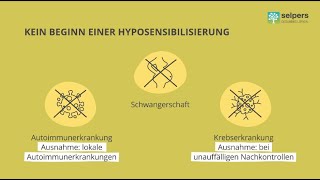 Voraussetzungen für eine Hyposensibilisierung bei Allergien Arzt erklärt [upl. by Brownson217]