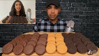 ASMR OREO MUKBANG Collab With Kitone ASMR [upl. by Thorbert]