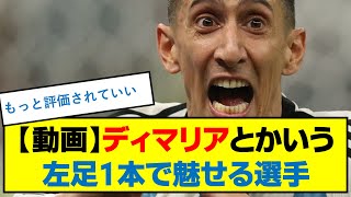 【動画】ディマリアとかいう左足1本で魅せる選手 [upl. by Severin244]