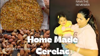 Multigrain Homemade Cerelac baby food recipe  9 month plus baby food RayaTheReviewer [upl. by Salome616]