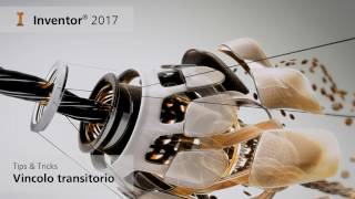 Autodesk Inventor utilizzo del vincolo transitorio in un file assieme [upl. by Haleemaj]