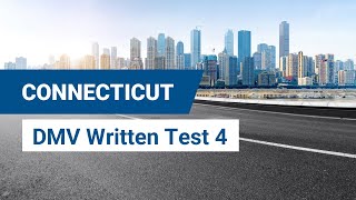 2024 Connecticut DMV Written Test 4 [upl. by Nairrod]