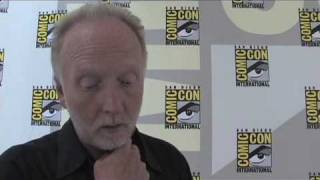 Saw IV  Tobin Bell talks Jigsaw at Comic Con [upl. by Anerehs]