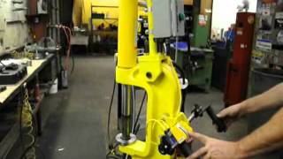 Enerpac King Pin Press [upl. by Aisak]