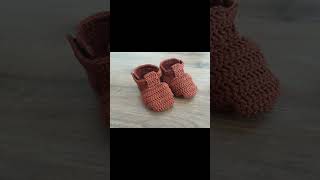 Bebek patiği yapımı tanıtımı elörgüsü crochet elsanatları [upl. by Cire]